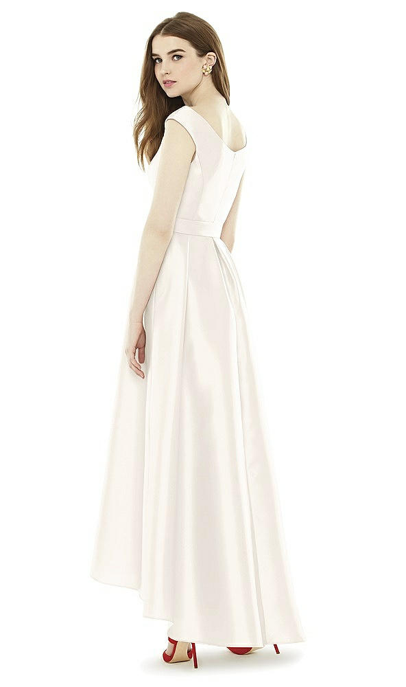 Back View - Ivory Alfred Sung Bridesmaid Dress D722