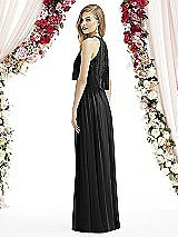 Rear View Thumbnail - Black After Six Bridesmaid Dress 6733