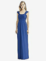 Front View Thumbnail - Classic Blue After Six Bridesmaid Dress 6735