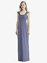 Front View Thumbnail - French Blue After Six Bridesmaid Dress 6735