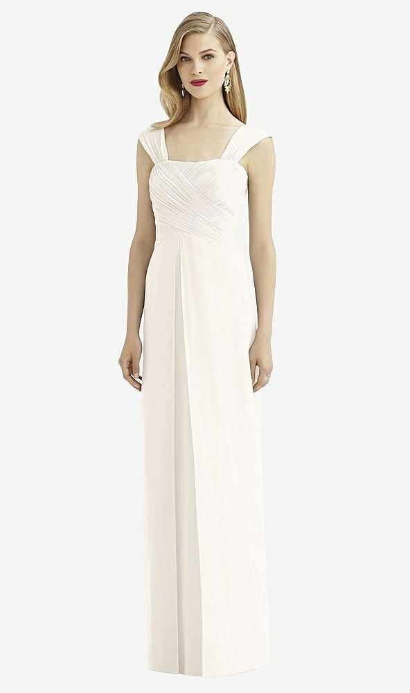 Front View - Ivory After Six Bridesmaid Dress 6735