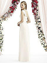 Rear View Thumbnail - Ivory After Six Bridesmaid Dress 6735