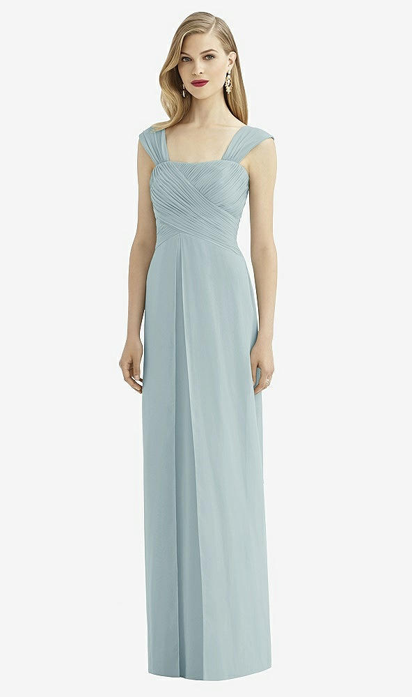 Front View - Morning Sky After Six Bridesmaid Dress 6735
