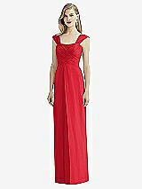 Front View Thumbnail - Parisian Red After Six Bridesmaid Dress 6735