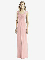 Front View Thumbnail - Rose - PANTONE Rose Quartz After Six Bridesmaid Dress 6735