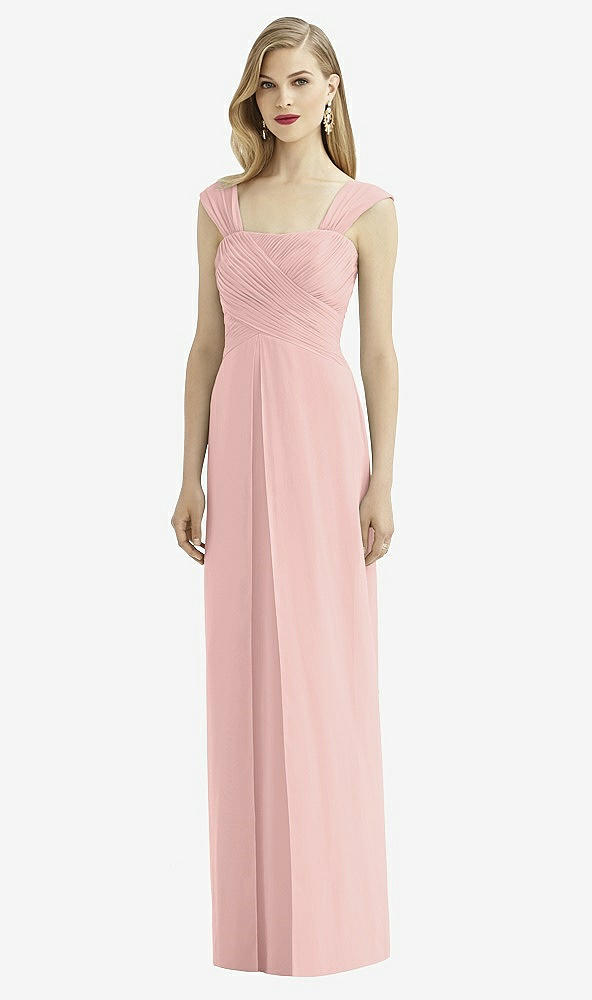 Front View - Rose - PANTONE Rose Quartz After Six Bridesmaid Dress 6735