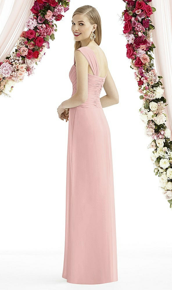 Back View - Rose - PANTONE Rose Quartz After Six Bridesmaid Dress 6735