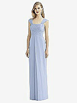 Front View Thumbnail - Sky Blue After Six Bridesmaid Dress 6735