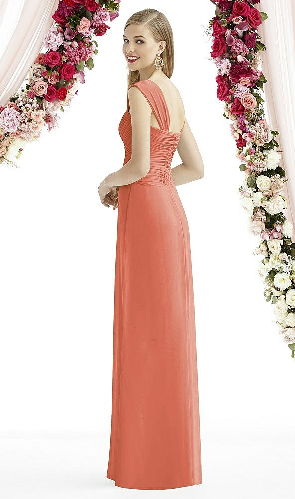 Back View - Terracotta Copper After Six Bridesmaid Dress 6735