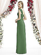 Rear View Thumbnail - Vineyard Green After Six Bridesmaid Dress 6735