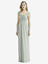 Front View Thumbnail - Willow Green After Six Bridesmaid Dress 6735
