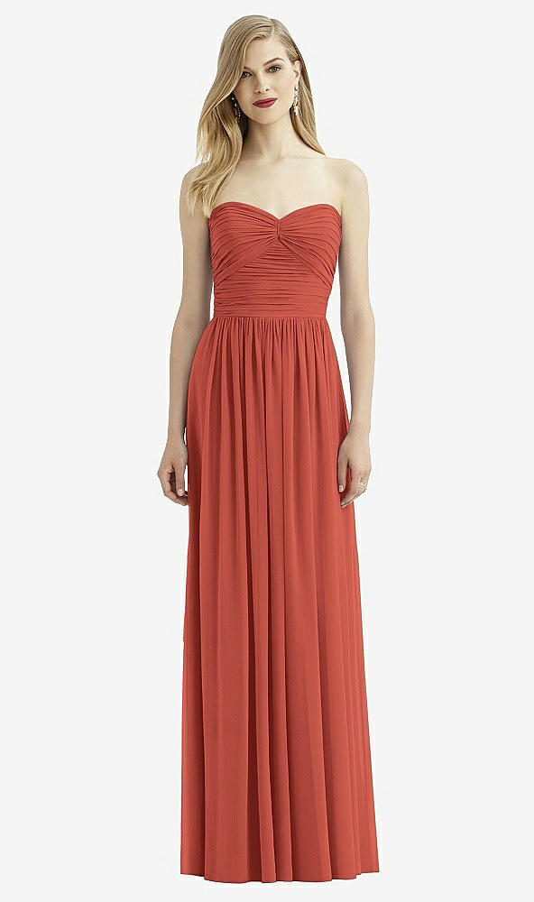 Front View - Amber Sunset After Six Bridesmaid Dress 6736
