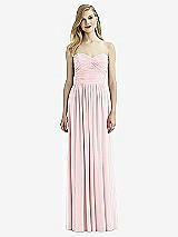 Front View Thumbnail - Ballet Pink After Six Bridesmaid Dress 6736