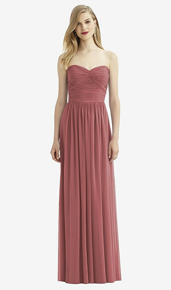 Front View - English Rose After Six Bridesmaid Dress 6736