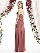 Rear View Thumbnail - English Rose After Six Bridesmaid Dress 6736