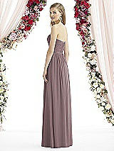 Rear View Thumbnail - French Truffle After Six Bridesmaid Dress 6736