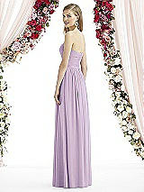 Rear View Thumbnail - Pale Purple After Six Bridesmaid Dress 6736