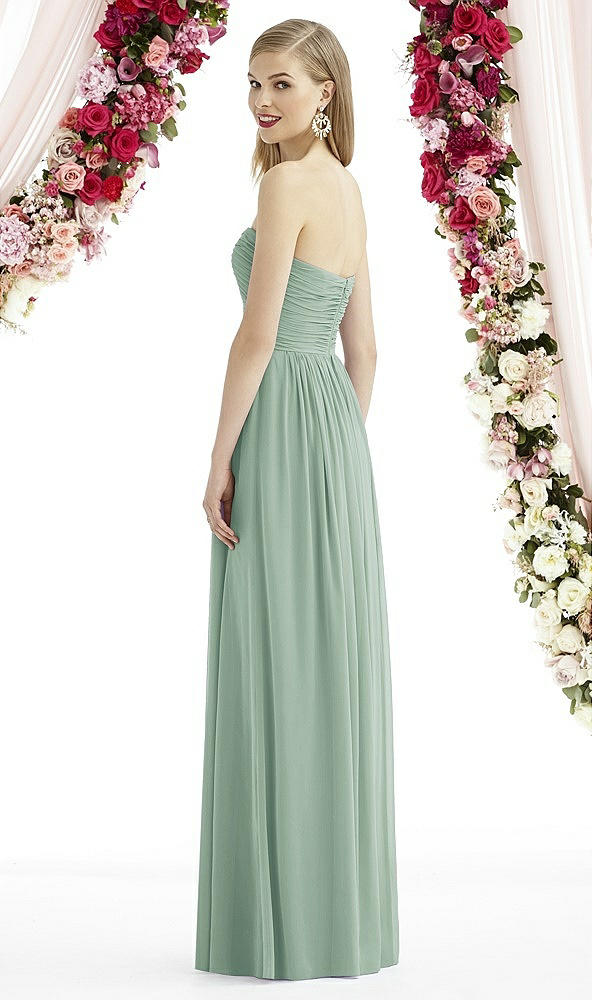 Back View - Seagrass After Six Bridesmaid Dress 6736