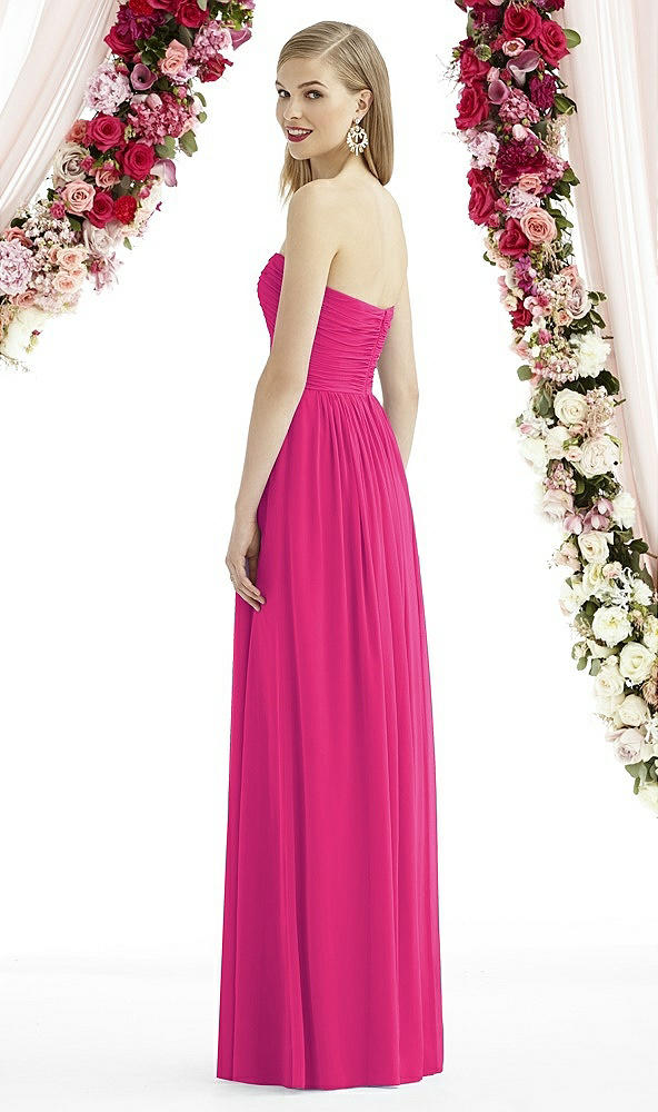 Back View - Think Pink After Six Bridesmaid Dress 6736