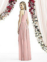 Rear View Thumbnail - Rose - PANTONE Rose Quartz After Six Bridesmaid Dress 6739