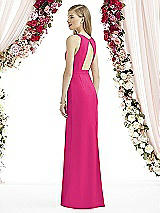 Rear View Thumbnail - Think Pink After Six Bridesmaid Dress 6740