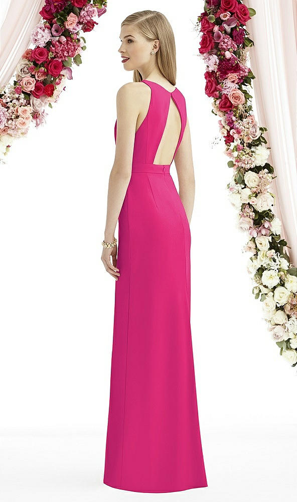 Back View - Think Pink After Six Bridesmaid Dress 6740