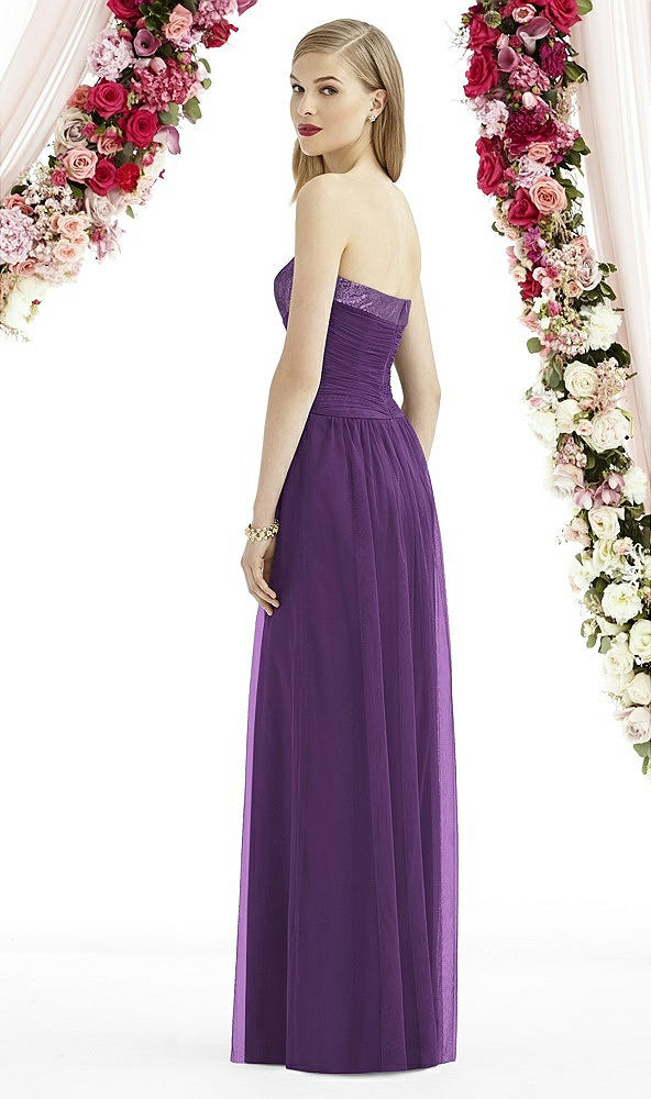 Back View - Majestic After Six Bridesmaid Dress 6743