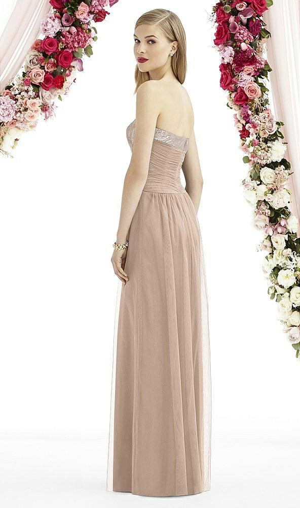 Back View - Topaz After Six Bridesmaid Dress 6743