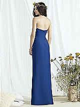 Rear View Thumbnail - Classic Blue Social Bridesmaids Style 8165