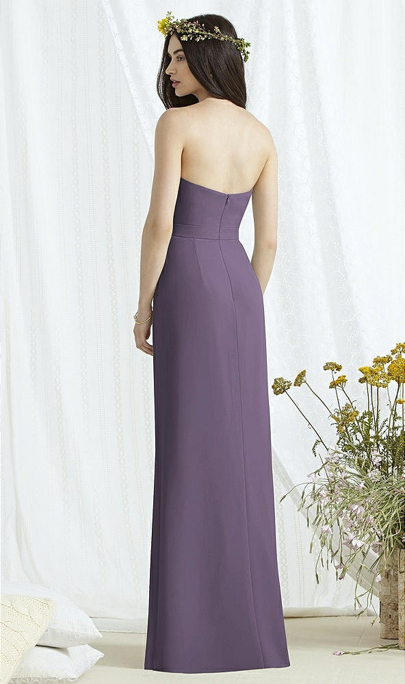Back View - Lavender Social Bridesmaids Style 8165