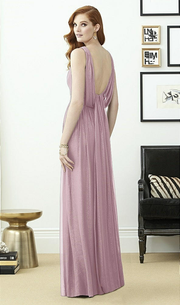 Back View - Dusty Rose Dessy Collection Style 2955