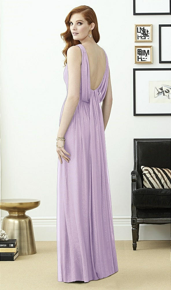 Back View - Pale Purple Dessy Collection Style 2955