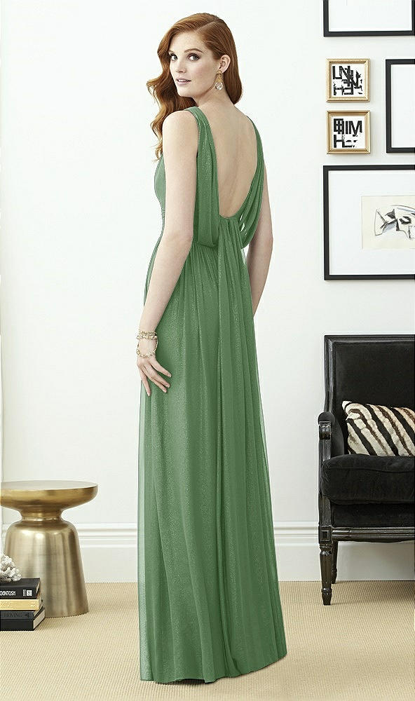 Back View - Vineyard Green Dessy Collection Style 2955
