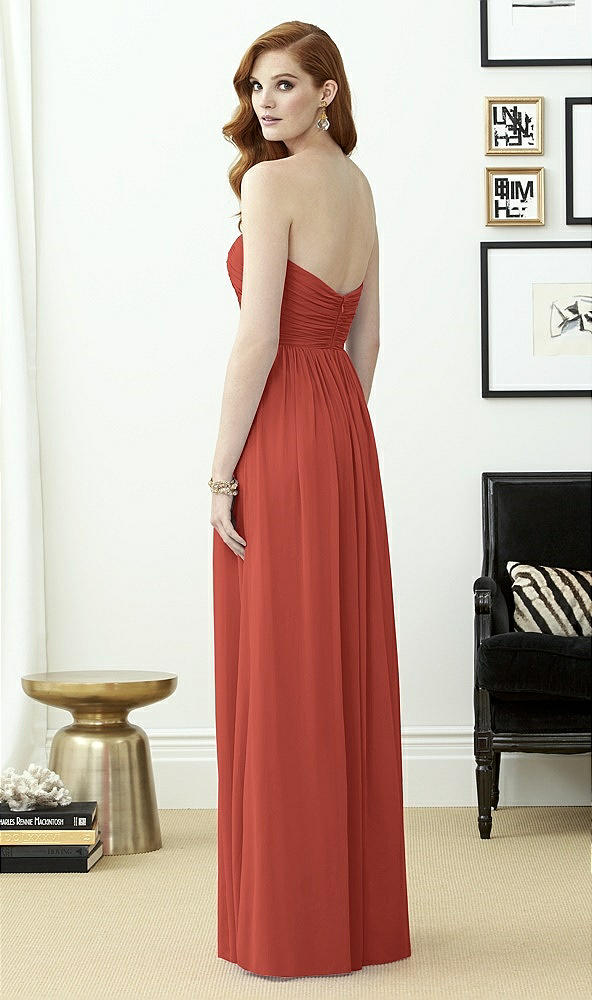 Back View - Amber Sunset Dessy Collection Style 2957