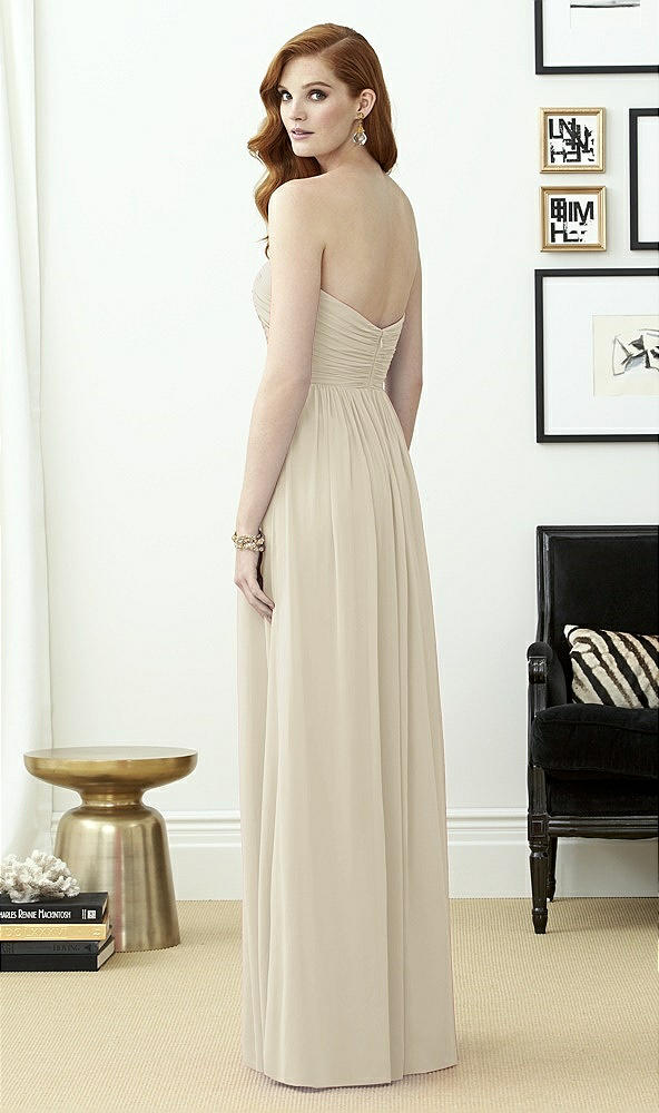 Back View - Champagne Dessy Collection Style 2957