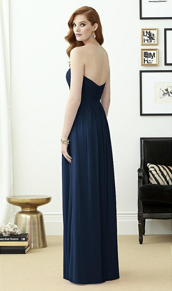Back View - Midnight Navy Dessy Collection Style 2957