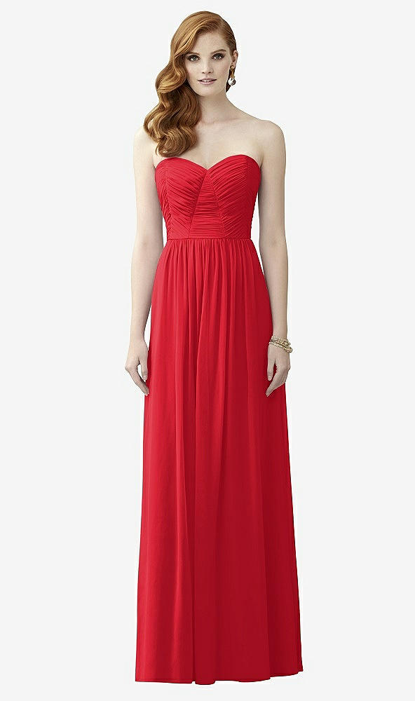 Front View - Parisian Red Dessy Collection Style 2957