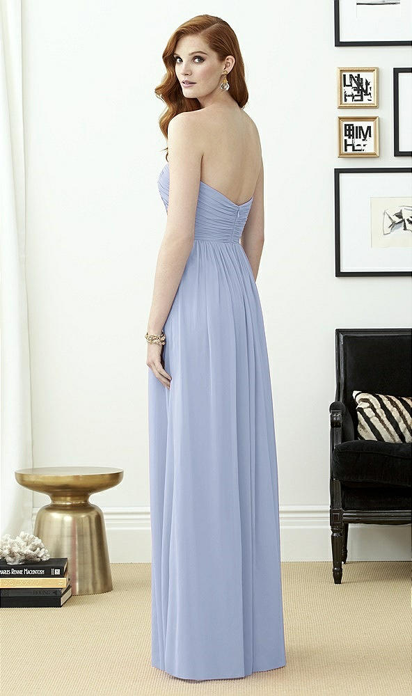 Back View - Sky Blue Dessy Collection Style 2957