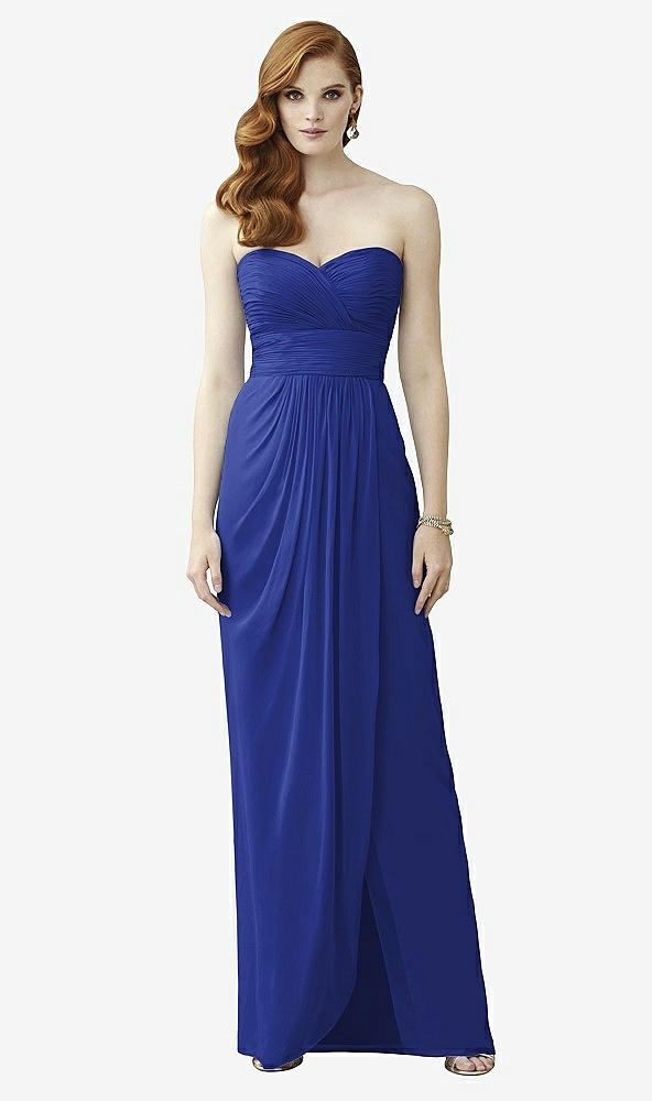Front View - Cobalt Blue Dessy Collection Style 2959