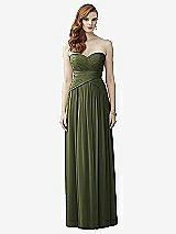 Front View Thumbnail - Olive Green Dessy Collection Style 2960