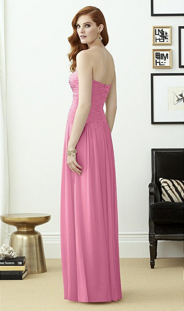 Back View - Orchid Pink Dessy Collection Style 2960