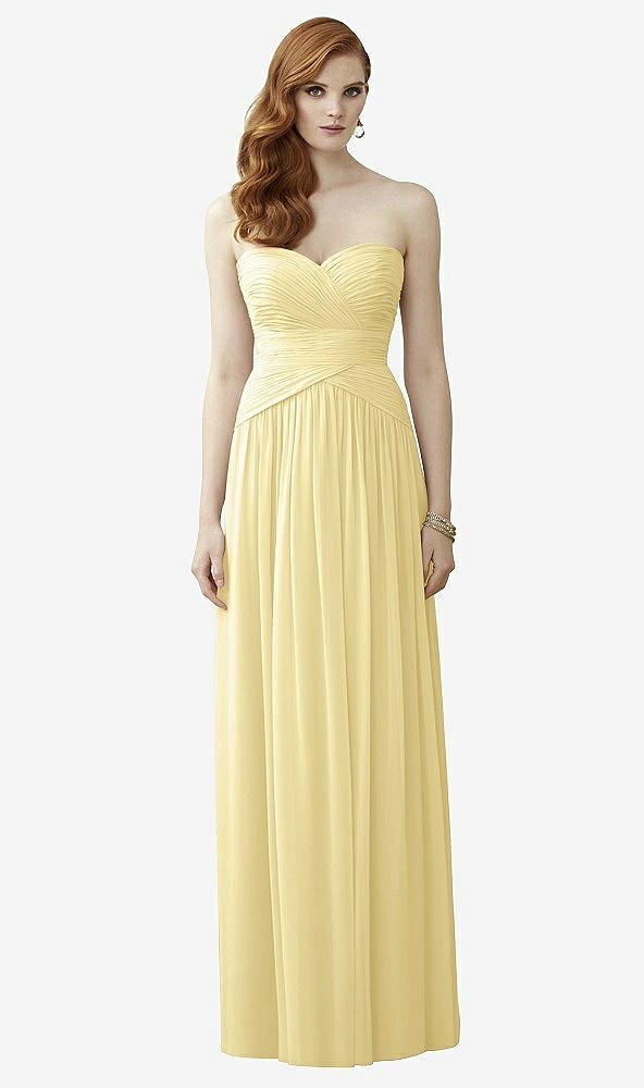 Front View - Pale Yellow Dessy Collection Style 2960