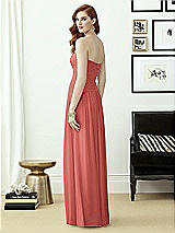 Rear View Thumbnail - Coral Pink Dessy Collection Style 2960