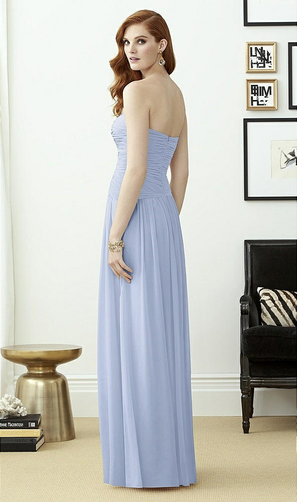Back View - Sky Blue Dessy Collection Style 2960