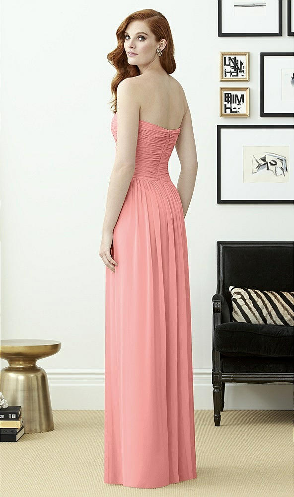 Back View - Apricot Dessy Collection Style 2961