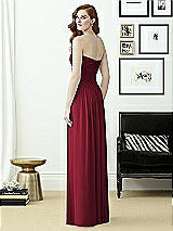Rear View Thumbnail - Burgundy Dessy Collection Style 2961