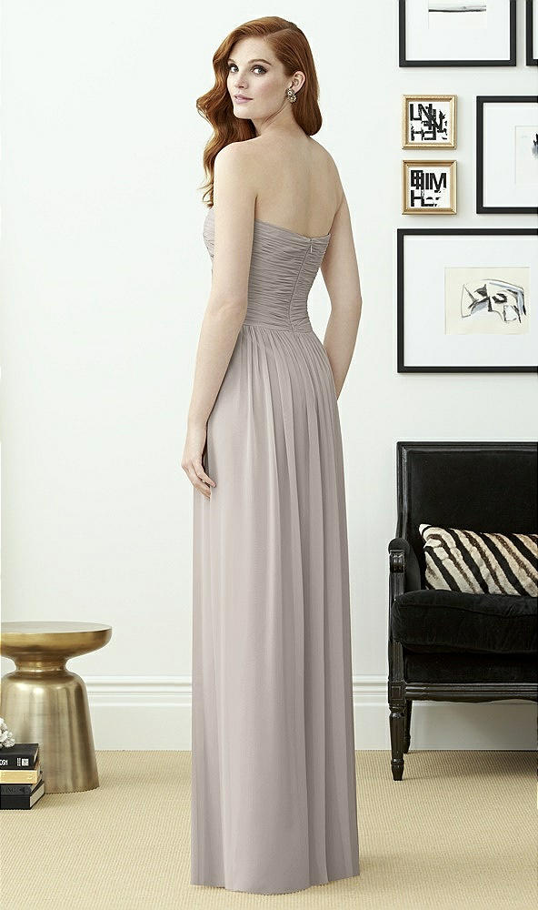 Back View - Taupe Dessy Collection Style 2961