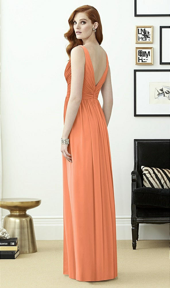 Back View - Sweet Melon Dessy Collection Style 2962