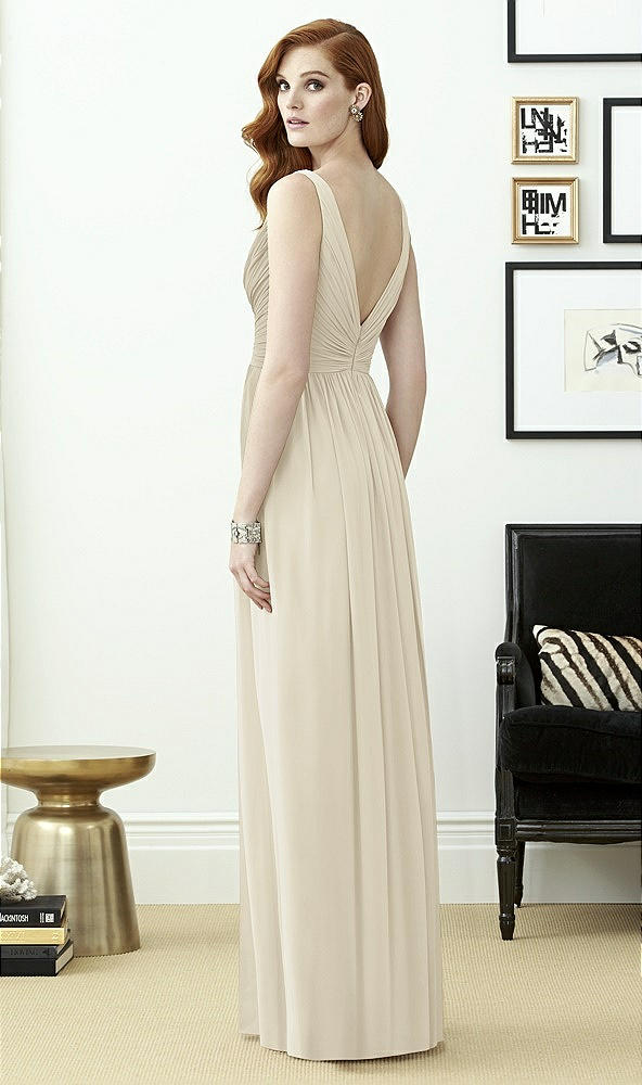 Back View - Champagne Dessy Collection Style 2962
