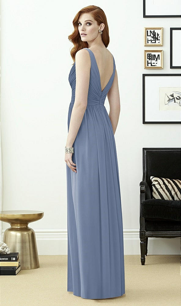 Back View - Larkspur Blue Dessy Collection Style 2962